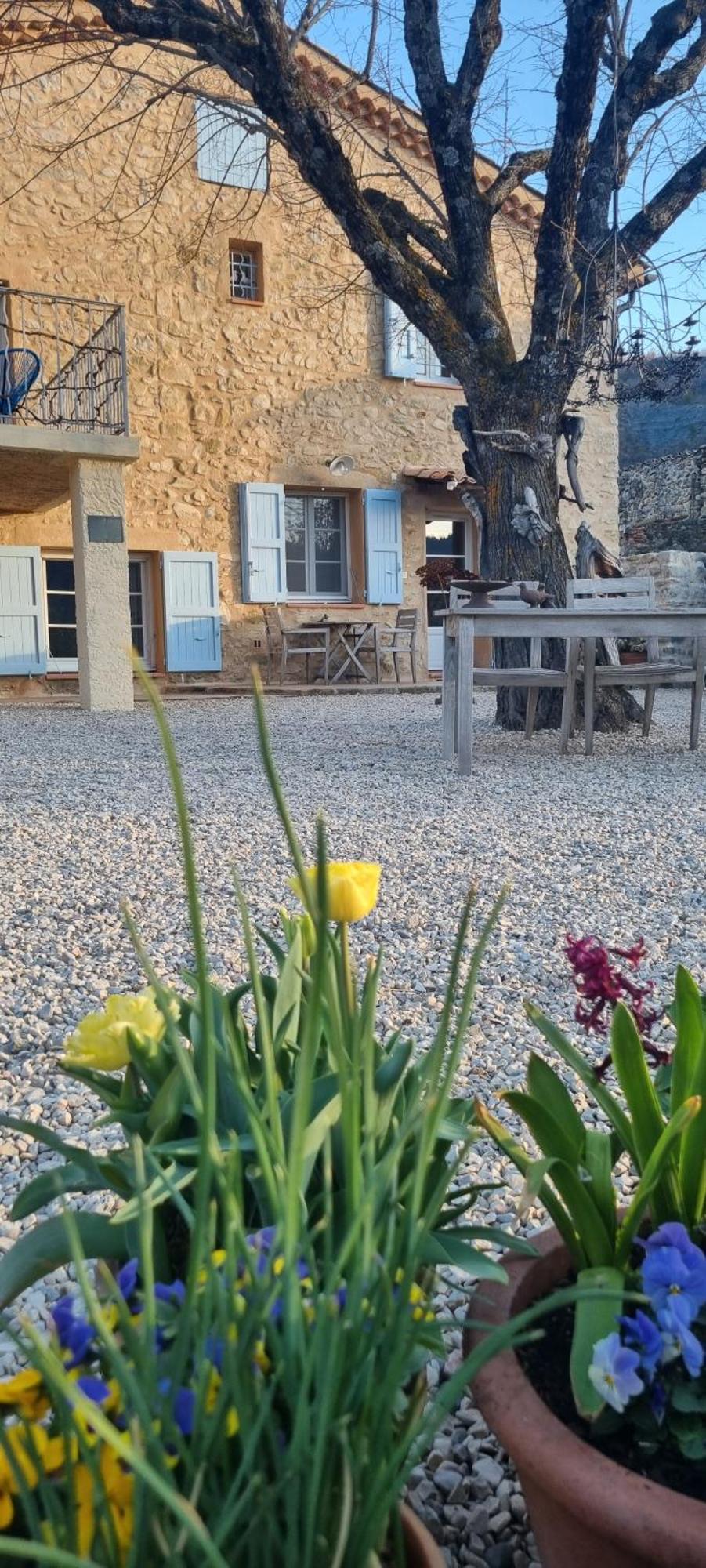 Mas Tulipe De Soie Bed & Breakfast Bevons Dış mekan fotoğraf